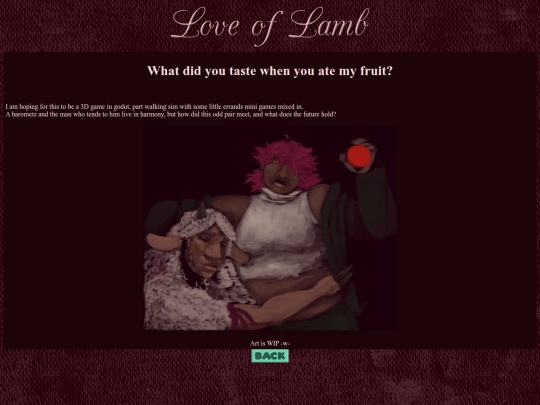 loveoflamb screenshot