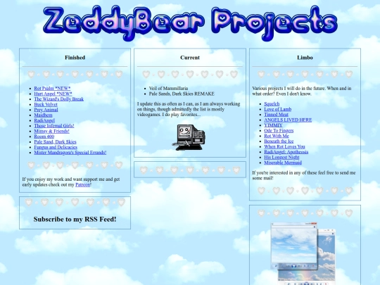 projects screenshot