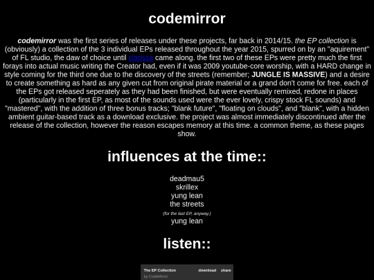 albums/codemirror screenshot