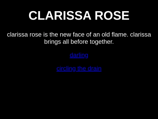 clarissa screenshot