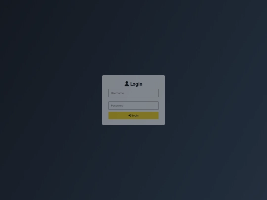 project/first/login screenshot