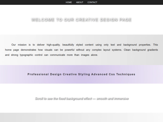 website/home page screenshot
