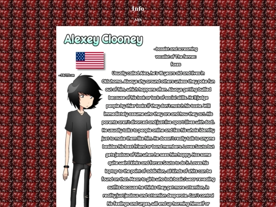 Info screenshot