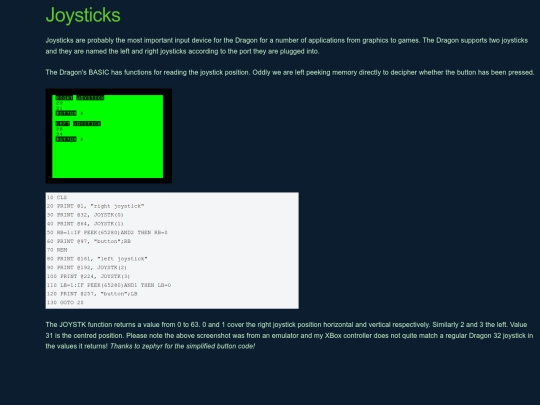 docs/joysticks screenshot