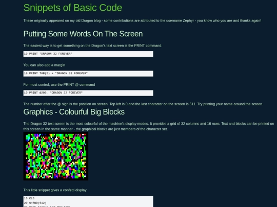 docs/snippets screenshot