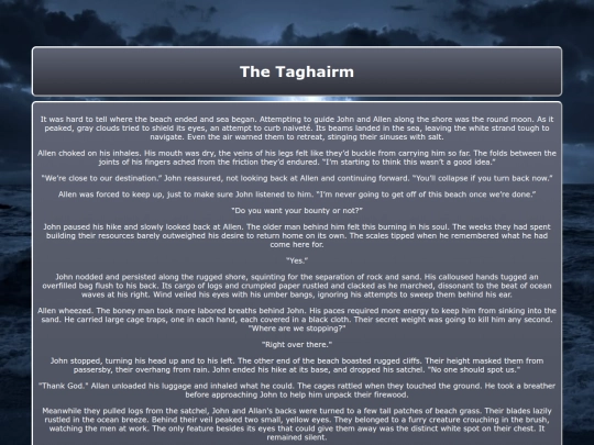 taghairm screenshot