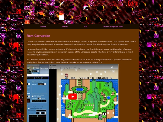 corruption screenshot