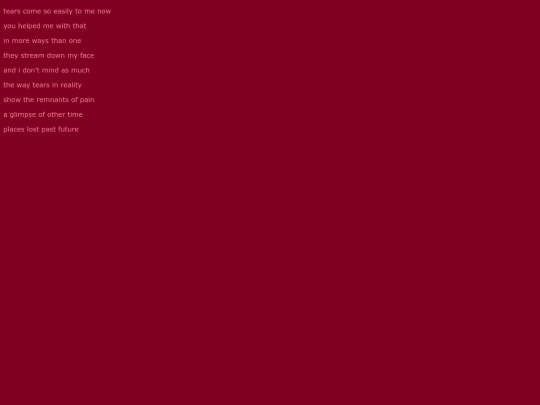 words/tears screenshot