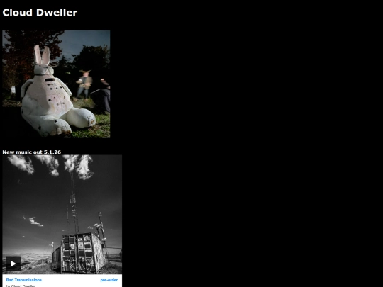 Frontpage screenshot