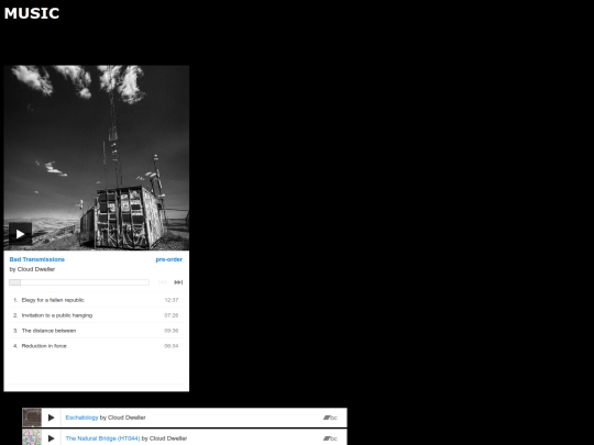 Music screenshot