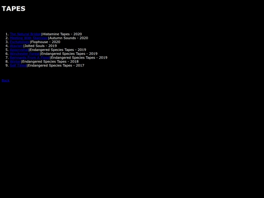 Tapes screenshot