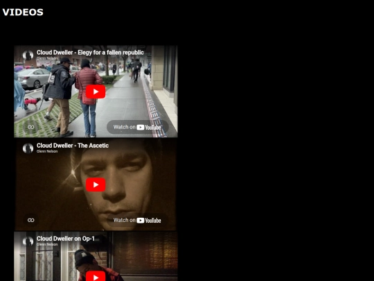 Videos screenshot