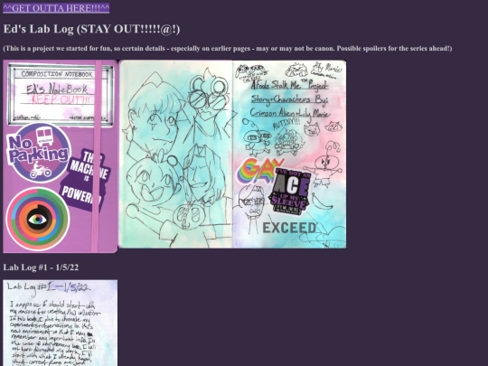 edblog screenshot