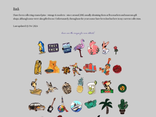 pins screenshot