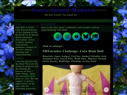 Pages/clayceramics screenshot