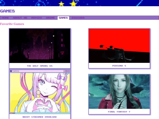 games screenshot