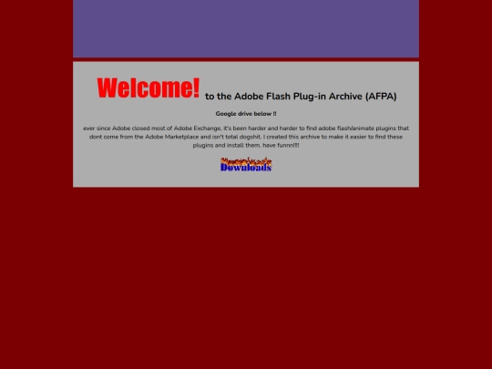 AFPA screenshot