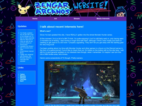 MediaInterests screenshot