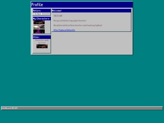 Characters screenshot