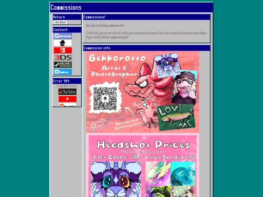 commissions screenshot
