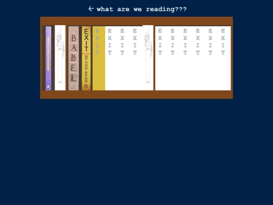 bookshelf screenshot