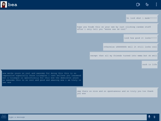 chats/bea screenshot