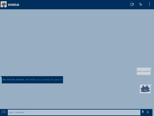 chats/emmas screenshot