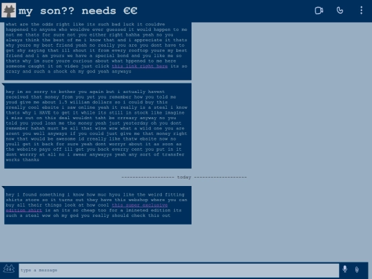 chats/myson screenshot