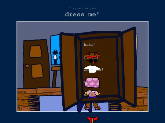 games/dressup screenshot