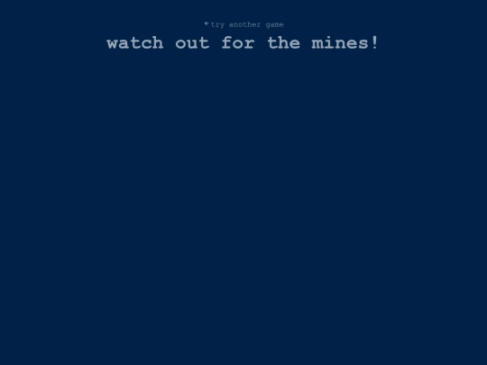 games/minesweeper screenshot
