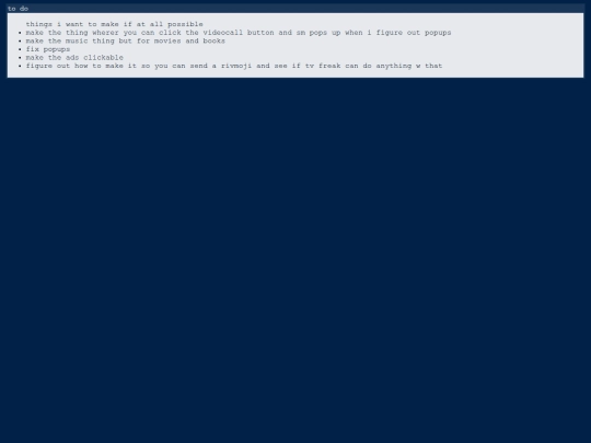 todo screenshot