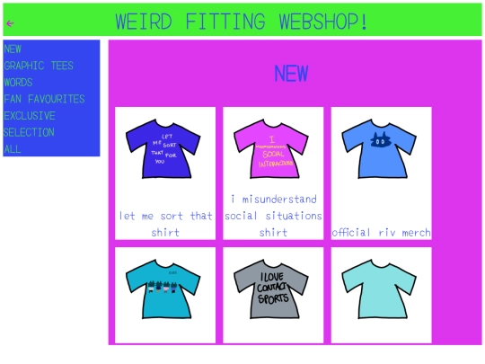 weird_fitting_webshop screenshot