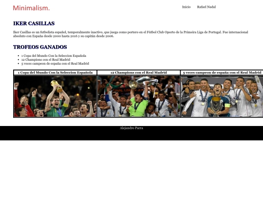minimalism/html2 screenshot