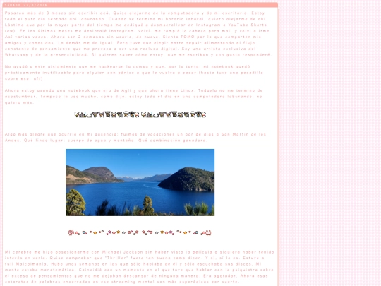 diaries screenshot