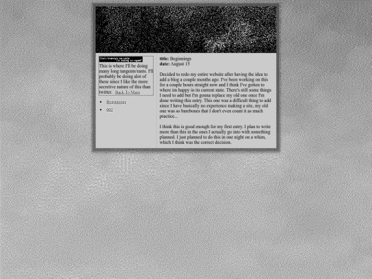 diary screenshot