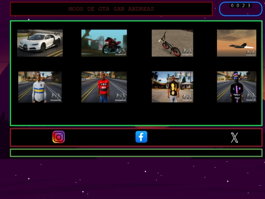 MODS screenshot