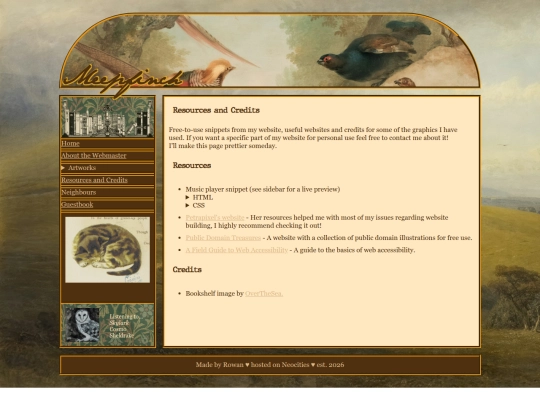 resources screenshot