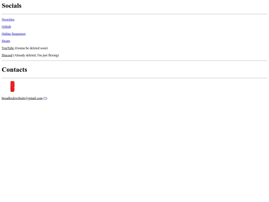 socials screenshot