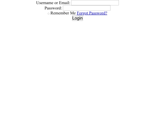sh/login screenshot