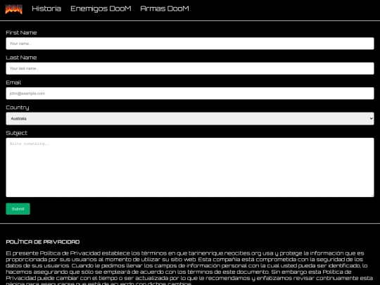 formulario screenshot