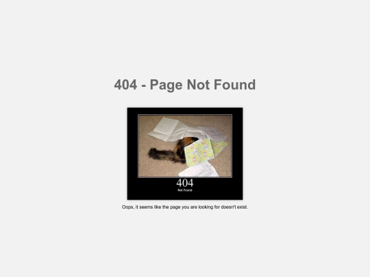 not_found screenshot