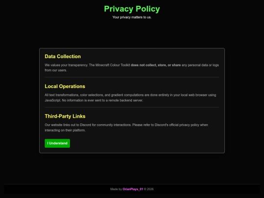 privacy-policy screenshot