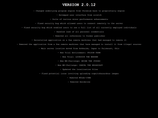 other pages/changelog screenshot