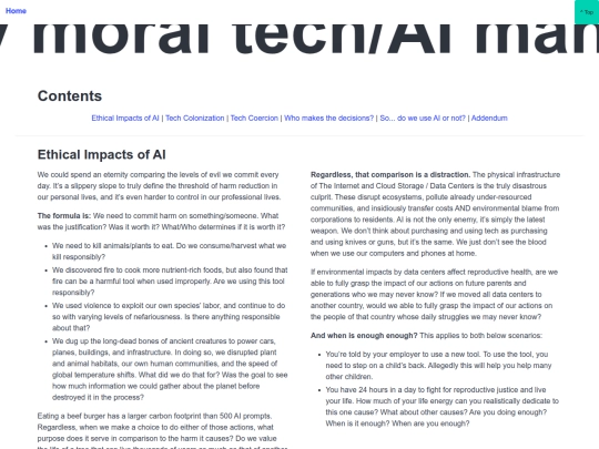 tech-manifesto screenshot