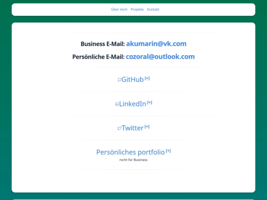 contact screenshot