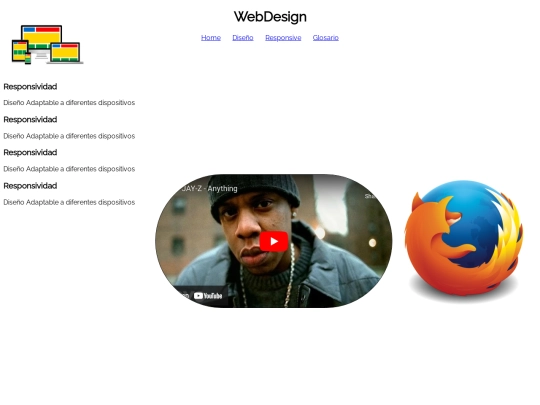 PaginaHTML5REDON screenshot
