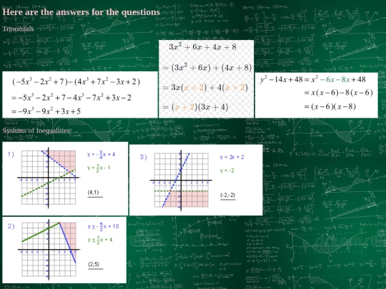 answers screenshot