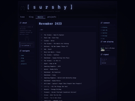 music/playlists/2023/11 screenshot