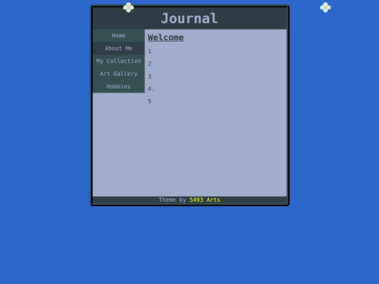 Journal screenshot