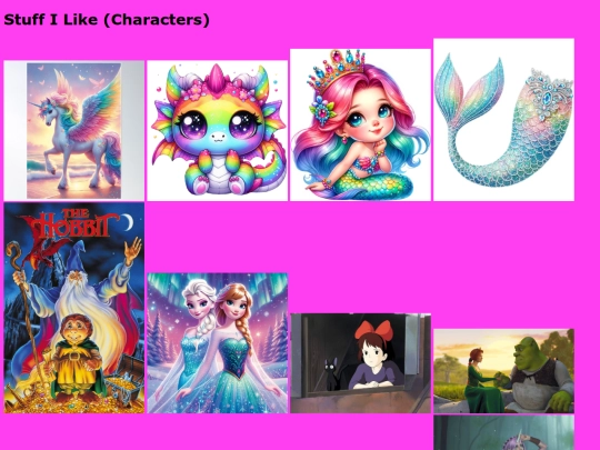 favorite-characters screenshot